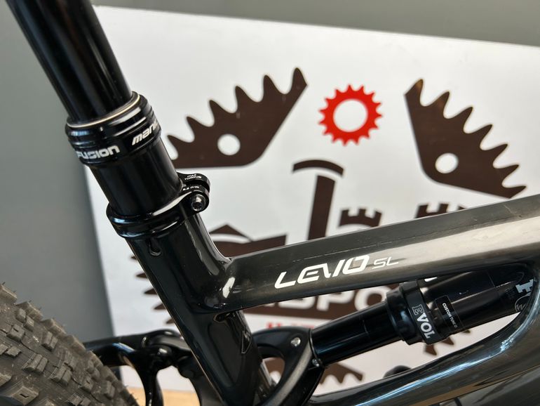 Used Specialized Turbo Levo SL Expert Carbon 2020 Mountainbike, Schwarz — image 5 of 12