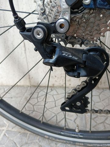 Used Scott Speedster Shimano 105 2021 Road & Gravel, Blue — image 4 of 5