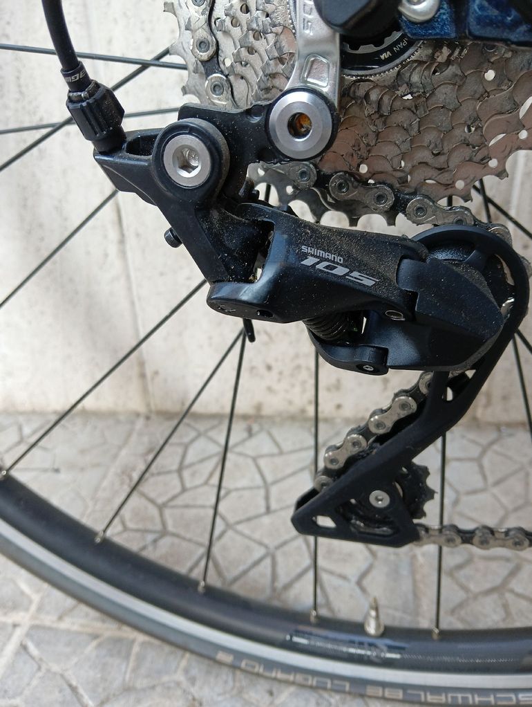 Used Scott Speedster Shimano 105 2021 Road & Gravel, Blue — image 4 of 5
