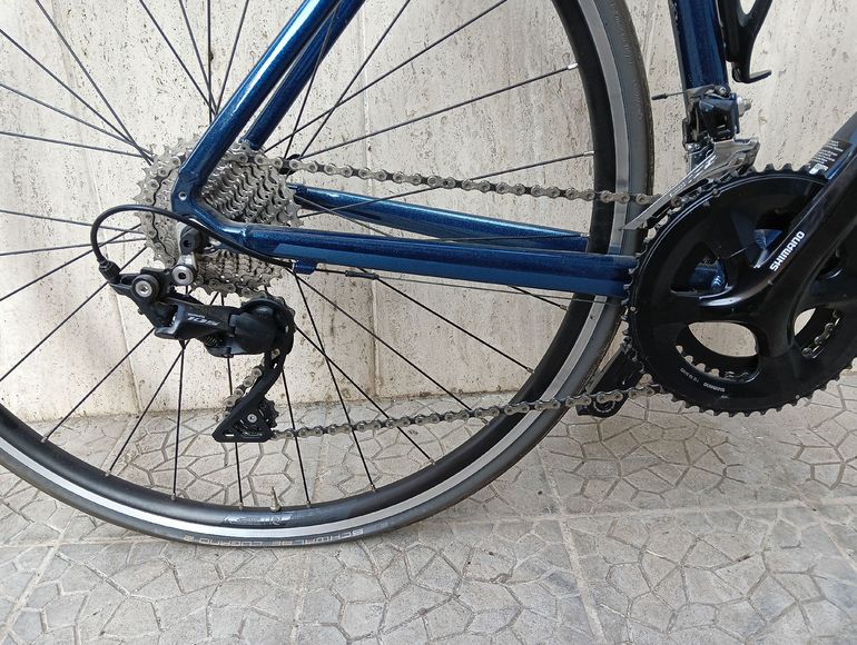 Used Scott Speedster Shimano 105 2021 Road & Gravel, Blue — image 3 of 5