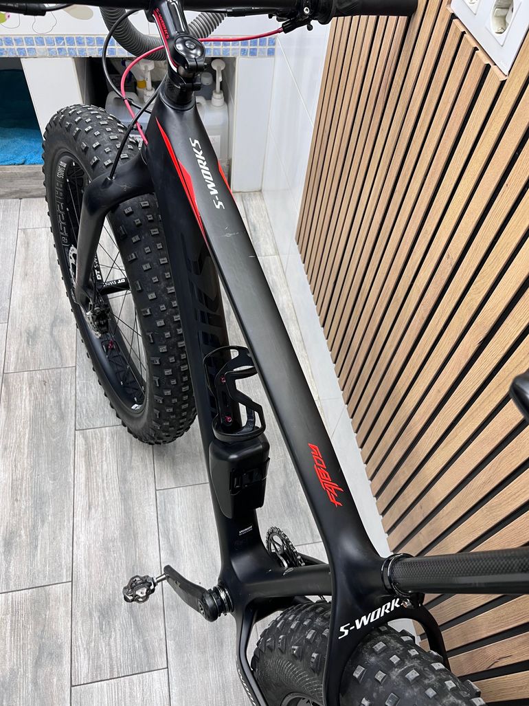 Specialized S-Works Fatboy 2018 2018 Mountainbike usato, Nero — immagine 9 di 9