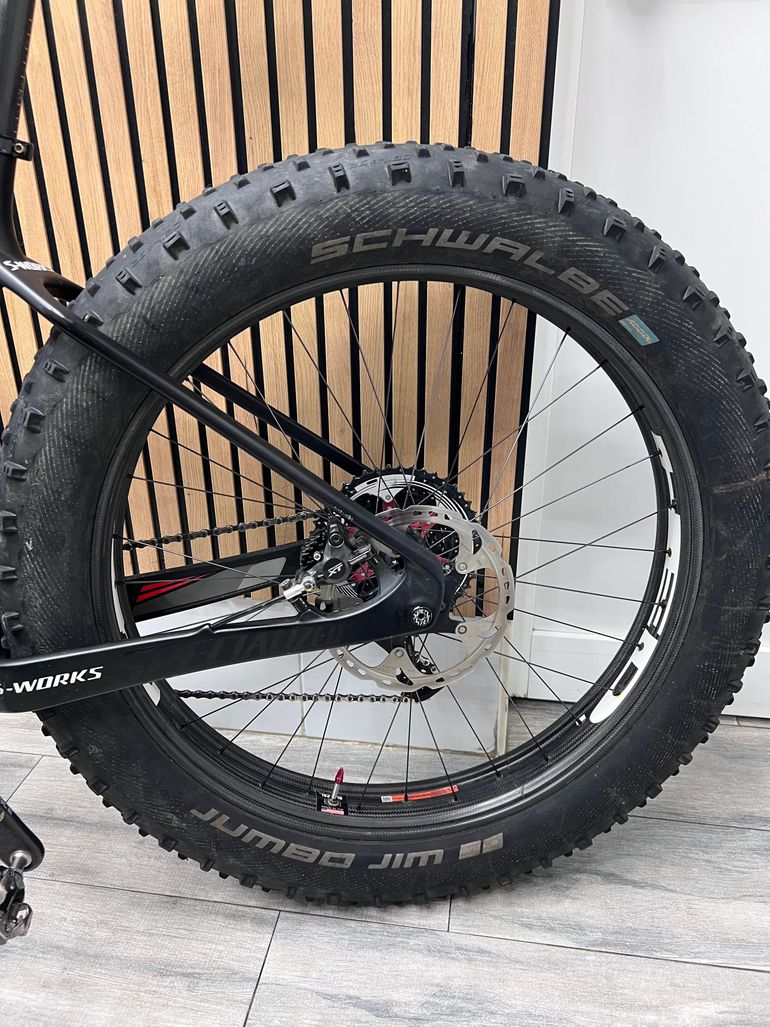 Specialized S-Works Fatboy 2018 2018 Mountainbike usato, Nero — immagine 7 di 9