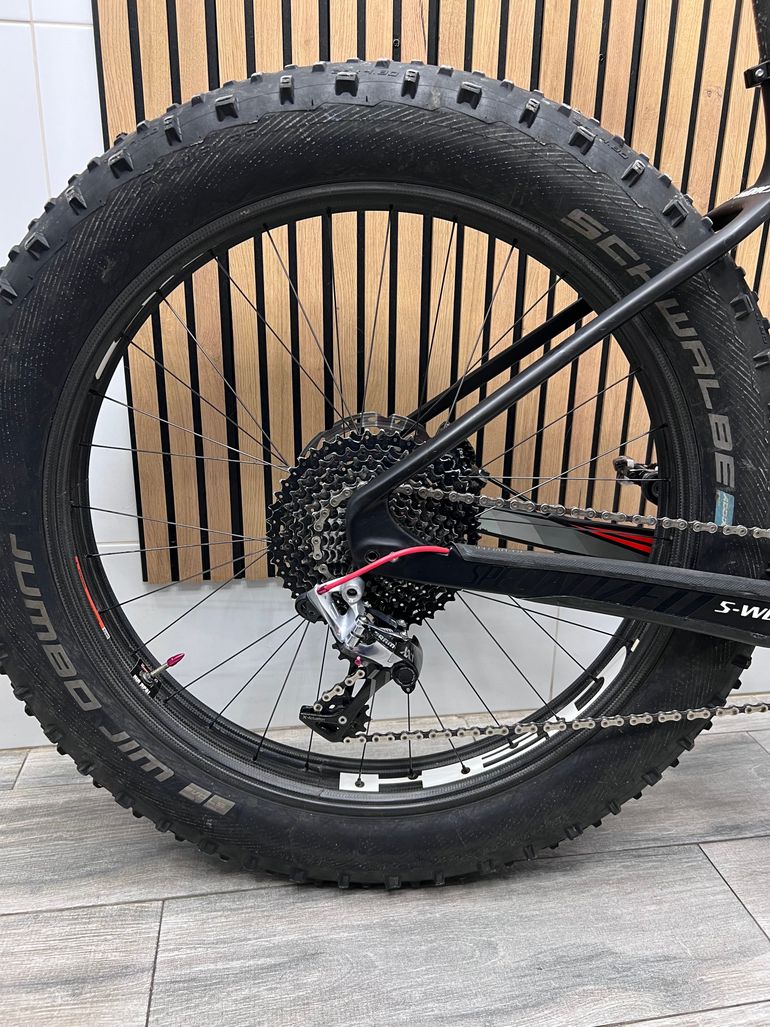 Specialized S-Works Fatboy 2018 2018 Mountainbike usato, Nero — immagine 8 di 9