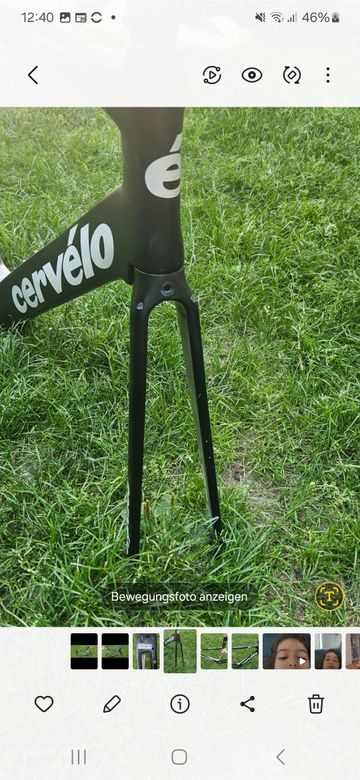 Used Cervélo S5 Dura-Ace 9100 2018 Frameset 2018 Road & Gravel, Red — image 4 of 4