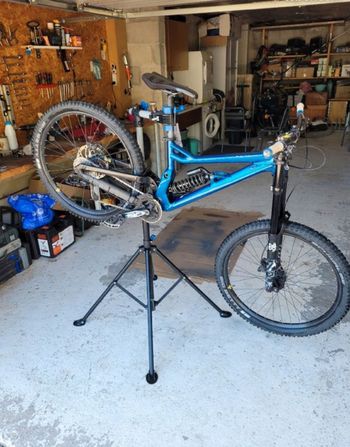 Used Bergamont Straitline 7 2020 2020 Mountainbike, Blue, 27.5 — image 4 of 5