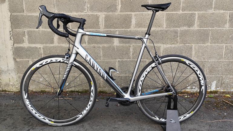 Used Canyon Endurace Cf 7 Sl 2016 Road & Gravel, Light Gray — image 2 of 4