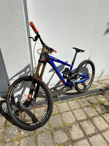 Gebrauchtes Scott Gambler Shimano Saint 2019 Mountainbike, Violett — Bild 12 von 15