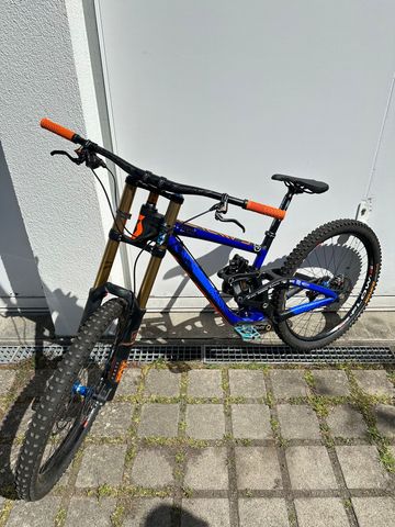 Gebrauchtes Scott Gambler Shimano Saint 2019 Mountainbike, Violett — Bild 10 von 15