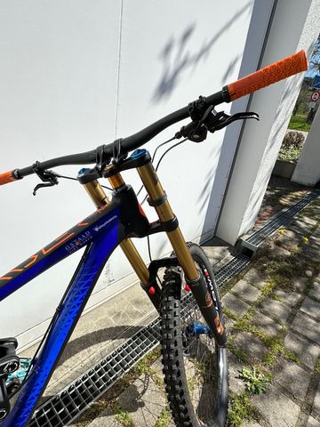Gebrauchtes Scott Gambler Shimano Saint 2019 Mountainbike, Violett — Bild 13 von 15