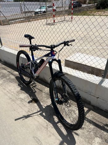 Used Mondraker Superfoxy Sram Eagle Transmission GX 2021 Mountainbike, White, 29 — image 2 of 6