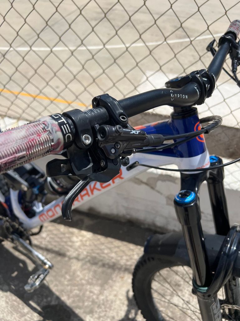 Used Mondraker Superfoxy Sram Eagle Transmission GX 2021 Mountainbike, White, 29 — image 5 of 6