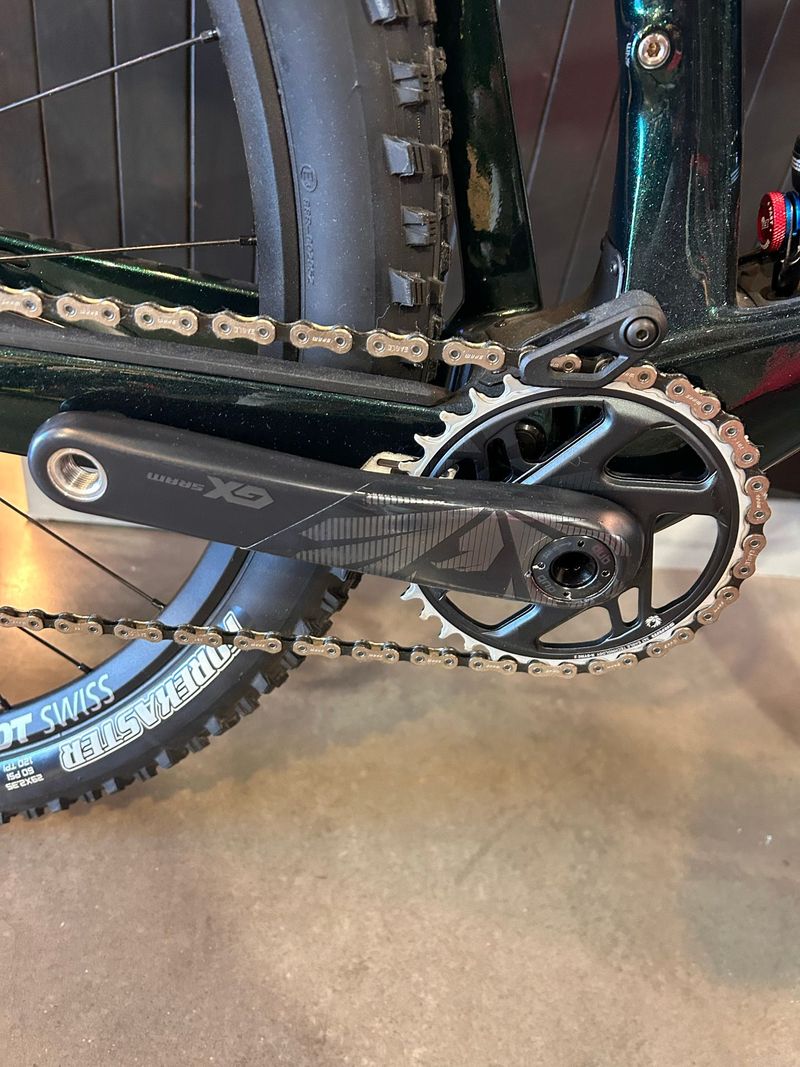 Used BMC Fourstroke 01 LT | ONE 2022 2022 Mountainbike, Green, 29 — image 15 of 16