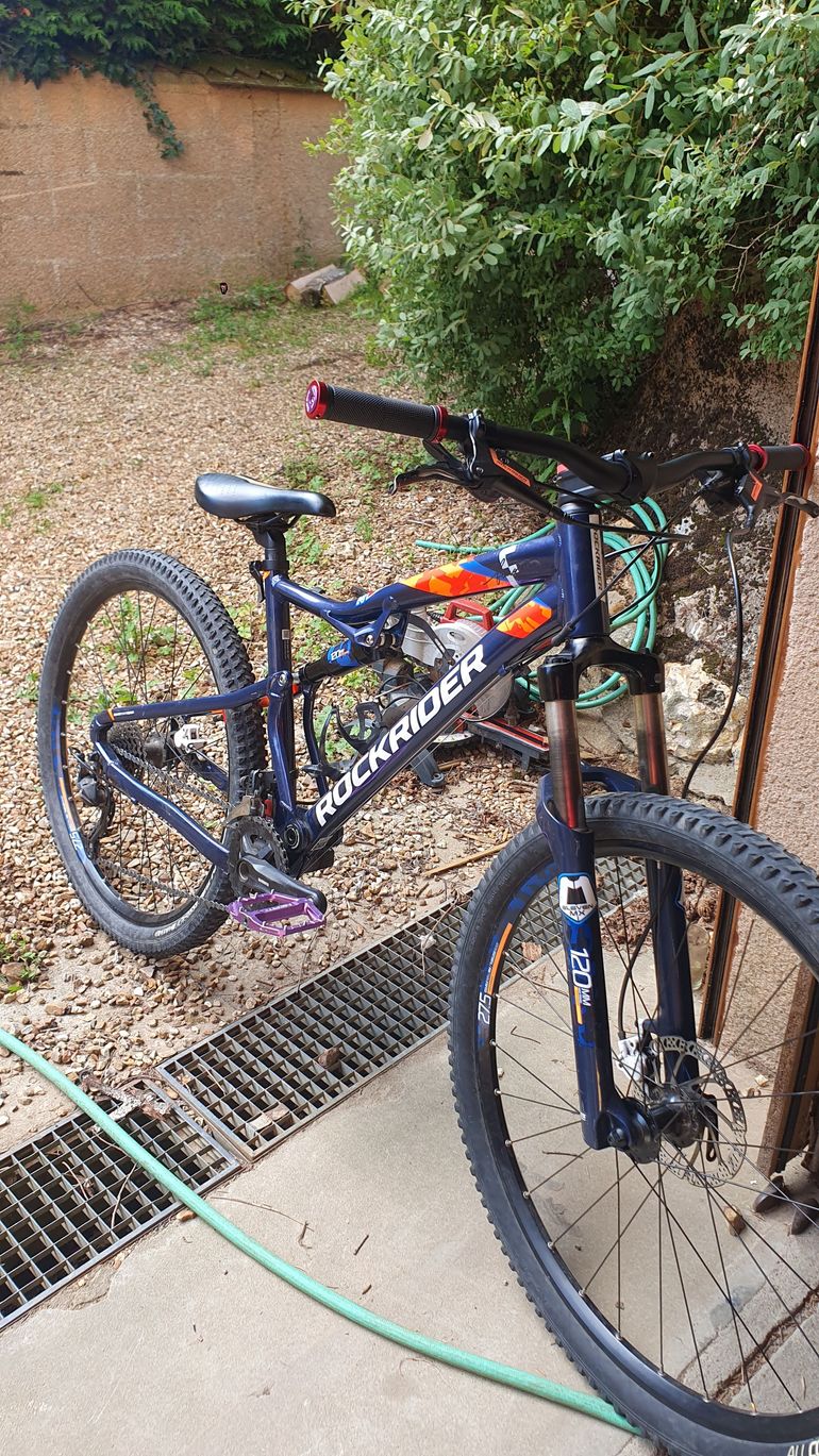 Full Suspension Rr 540 St ROCKRIDER Full Suspension Mountain Bike