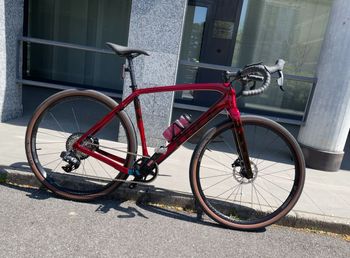 Used Trek Checkpoint SL 6 eTap 2023 2023 Road & Gravel, Red — image 2 of 6