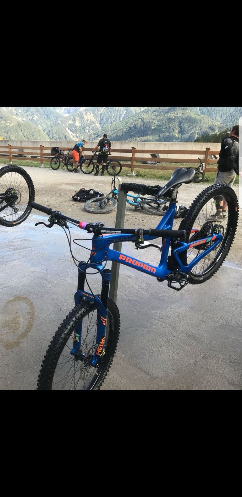 Used Propain Tyee SRAM X01 Eagle AXS 2017 Mountainbike, Blue — image 2 of 7