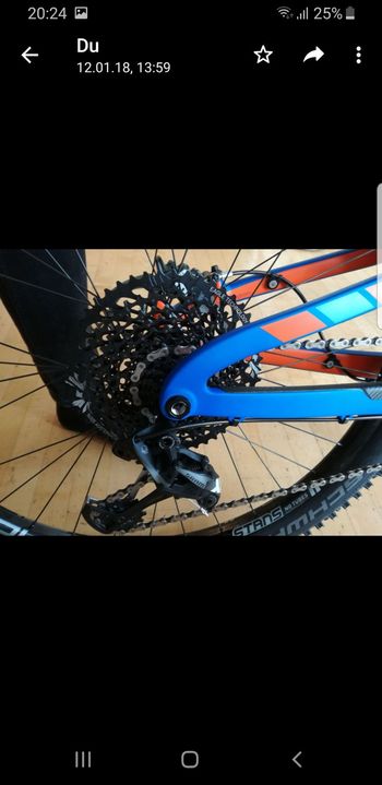 Used Propain Tyee SRAM X01 Eagle AXS 2017 Mountainbike, Blue — image 3 of 7