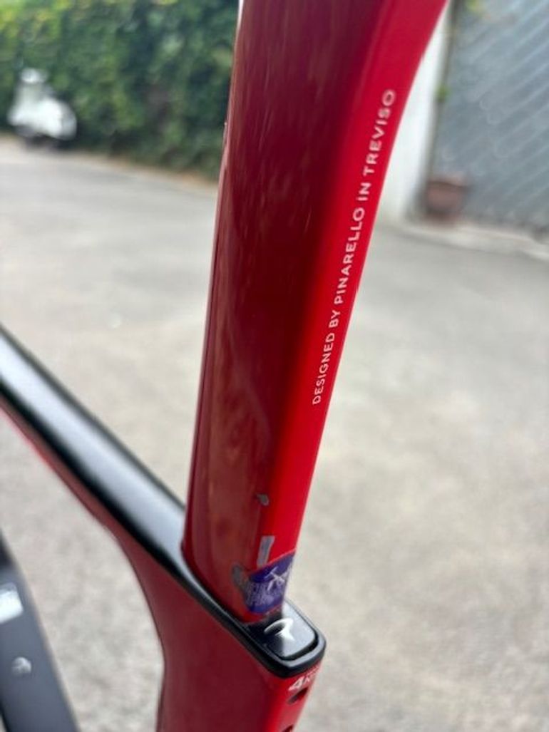 Used Pinarello DOGMA F FRAME Frameset 2023 Road & Gravel, Red — image 6 of 12