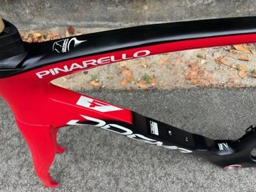 Used Pinarello DOGMA F FRAME Frameset 2023 Road & Gravel, Red — image 11 of 12