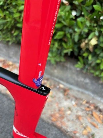 Used Pinarello DOGMA F FRAME Frameset 2023 Road & Gravel, Red — image 5 of 12