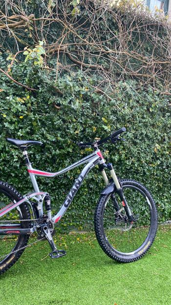 Used Giant Trance 27.5 1 2014 2014 Mountainbike, Light Gray, 27.5 — image 9 of 10