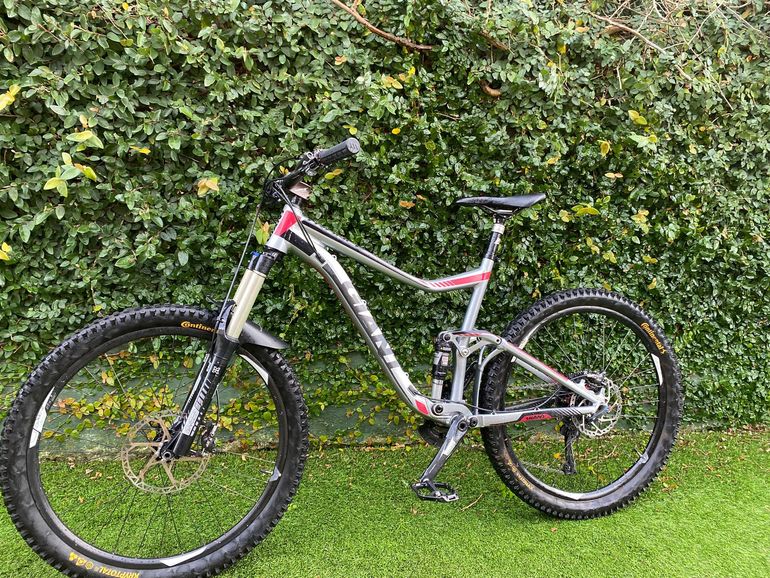 Used Giant Trance 27.5 1 2014 2014 Mountainbike, Light Gray, 27.5 — image 1 of 10