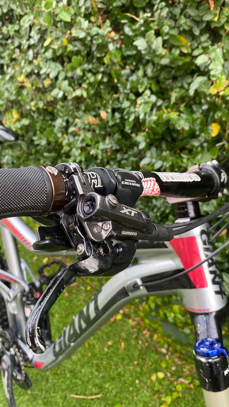 Used Giant Trance 27.5 1 2014 2014 Mountainbike, Light Gray, 27.5 — image 3 of 10