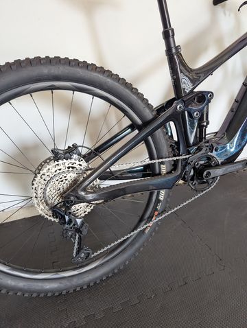 Used Giant Trance Shimano SLX 2022 Mountainbike, Blue — image 3 of 9