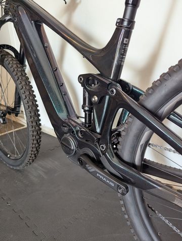 Used Giant Trance Shimano SLX 2022 Mountainbike, Blue — image 8 of 9