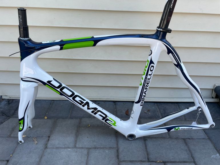 Pinarello Pina Movistar- Rim Brake Frameset 2012