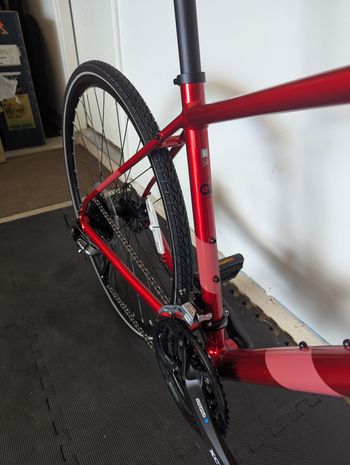 Used Felt NEW Felt Verza Speed 40, Red Ano, Size 54 And 56 2022 Road & Gravel, Red — image 9 of 10