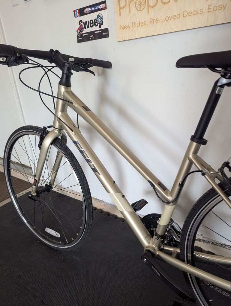 Used Felt NEW Felt Verza Speed 50, Champagne, Size 54 2022 Road & Gravel, White — image 7 of 9