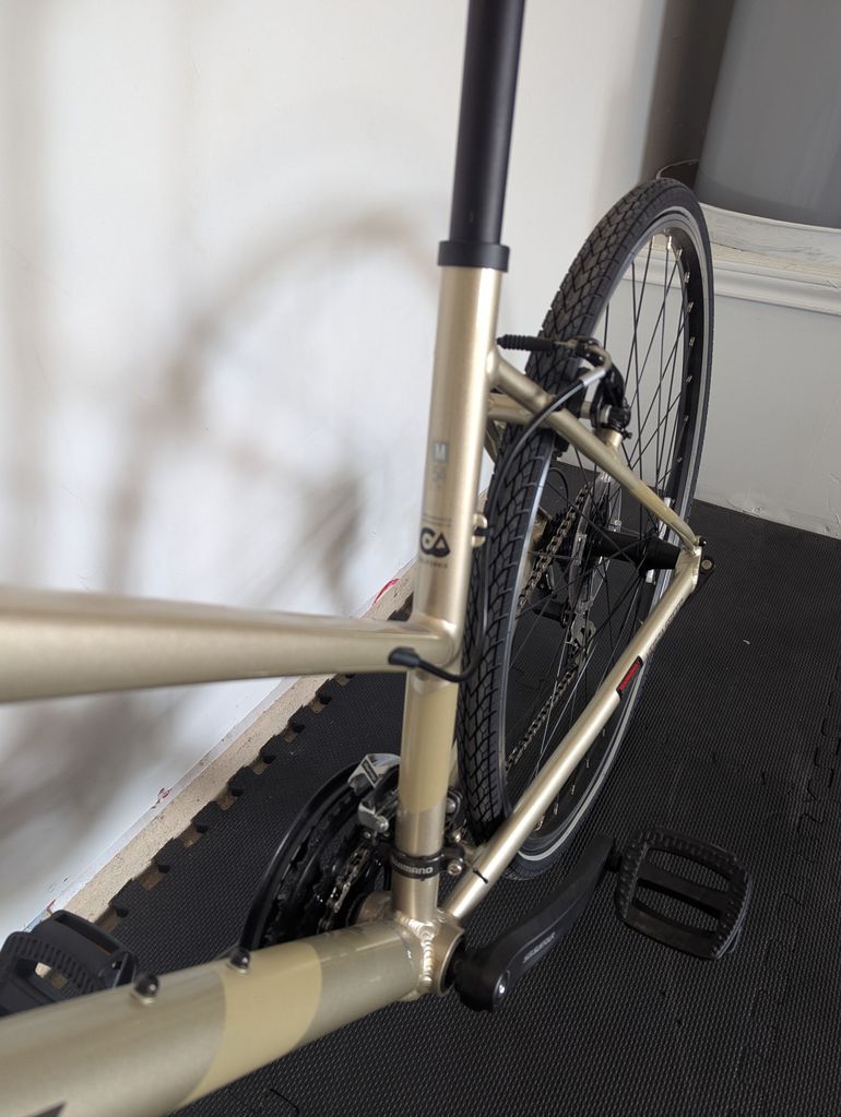 Used Felt NEW Felt Verza Speed 50, Champagne, Size 54 2022 Road & Gravel, White — image 8 of 9