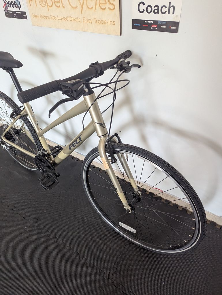 Used Felt NEW Felt Verza Speed 50, Champagne, Size 54 2022 Road & Gravel, White — image 5 of 9