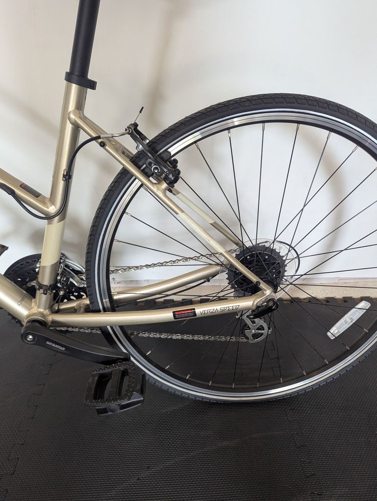Used Felt NEW Felt Verza Speed 50, Champagne, Size 54 2022 Road & Gravel, White — image 6 of 9