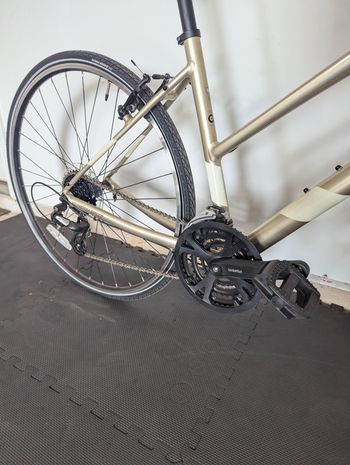 Used Felt NEW Felt Verza Speed 50, Champagne, Size 54 2022 Road & Gravel, White — image 3 of 9