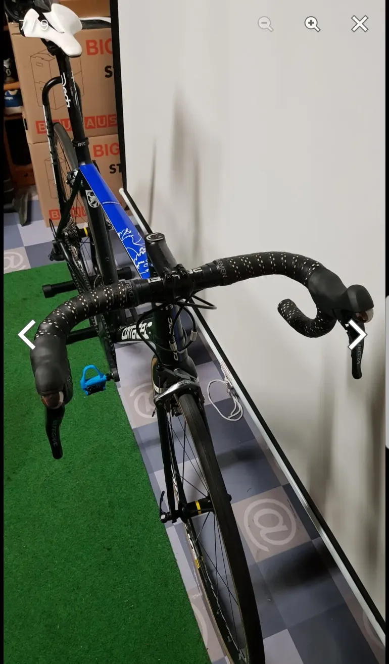 Used Corratec corratec CORONES ULTEGRA 2017 Road & Gravel, Black — image 8 of 9