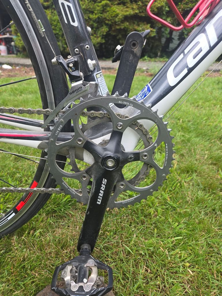 Used Cannondale Cannondale Synapse Carbon 51cm SRAM Apex Woman's Road Bike 2011 Road & Gravel, Bianco — image 4 of 5