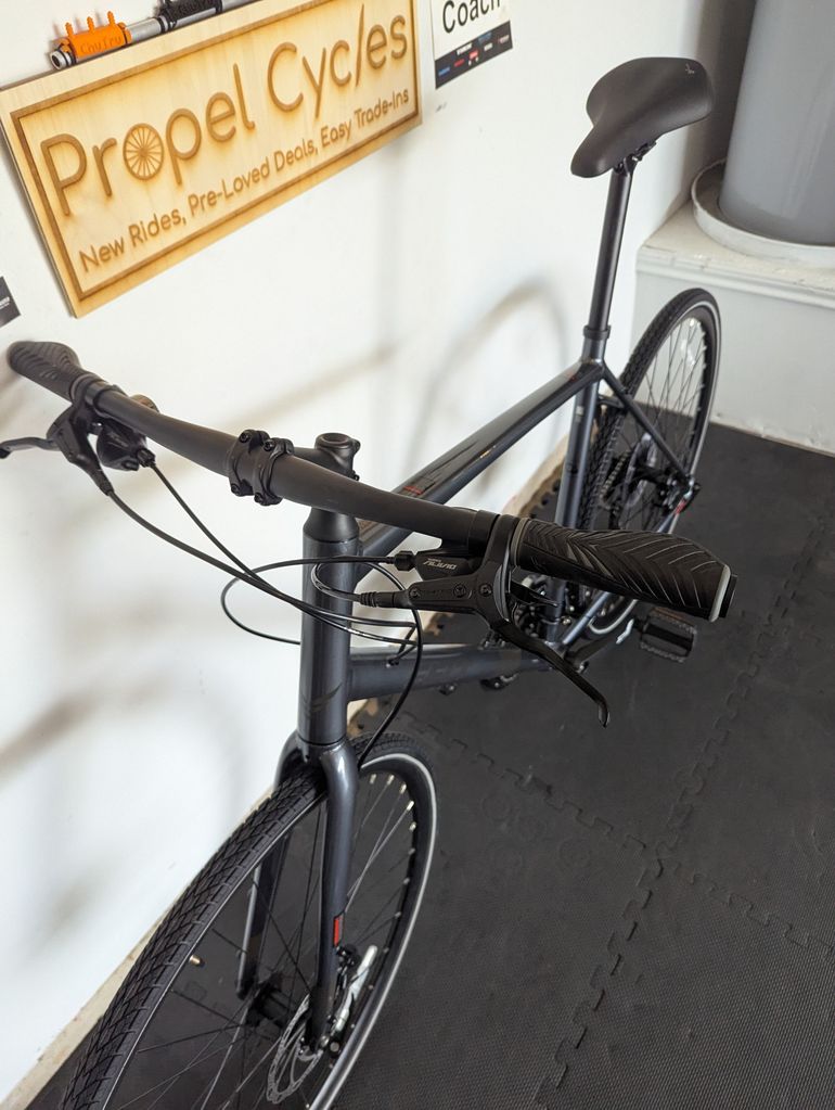 Used Felt NEW Felt Verza Speed 40, Charcoal, Size 58 2022 Road & Gravel, Black — image 8 of 11