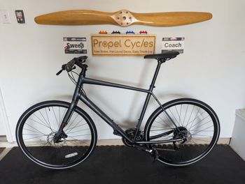 Used Felt NEW Felt Verza Speed 40, Charcoal, Size 58 2022 Road & Gravel, Black — image 2 of 11