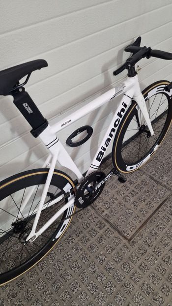 Used FabricBike Track 2025 Road & Gravel, White — image 3 of 6