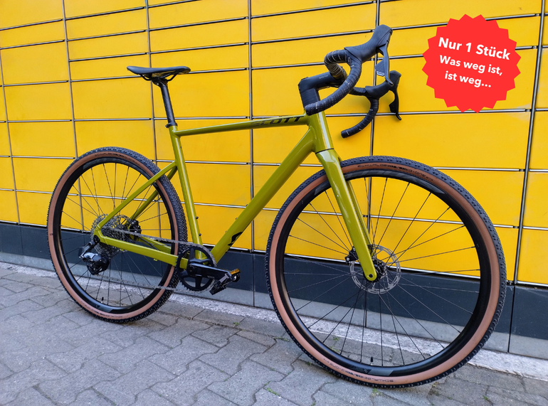 Used Scott Speedster Gravel 10 2023 2023 Road & Gravel, Green — image 1 of 17