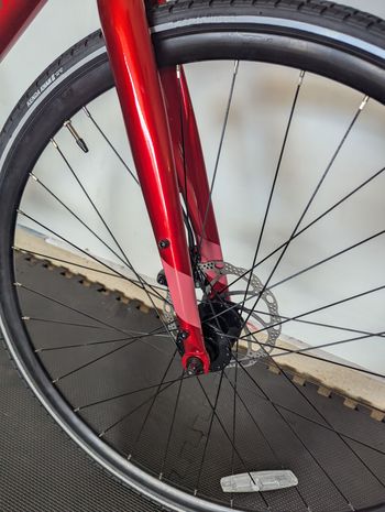 Used Felt NEW Felt Verza Speed 40, Red Ano, Size 56 2022 Road & Gravel, Red — image 5 of 9