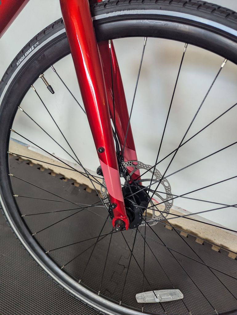 Used Felt NEW Felt Verza Speed 40, Red Ano, Size 56 2022 Road & Gravel, Red — image 5 of 9