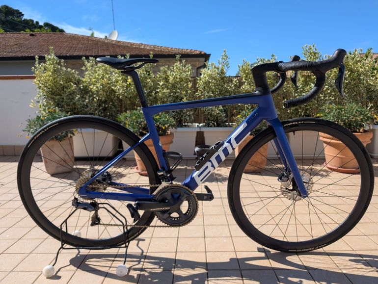 パーツ bmc slr four 2021 2021 BMC Teammachine Slr Four 105 Blue Neon Carbon Road Bike