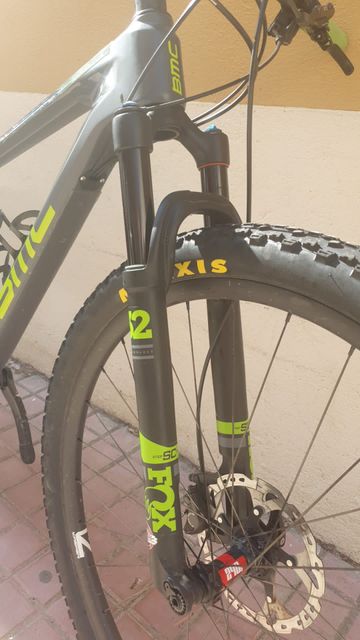 Gebrauchtes BMC Teamelite SRAM X01 Eagle AXS 2018 Mountainbike, Grün — Bild 5 von 13