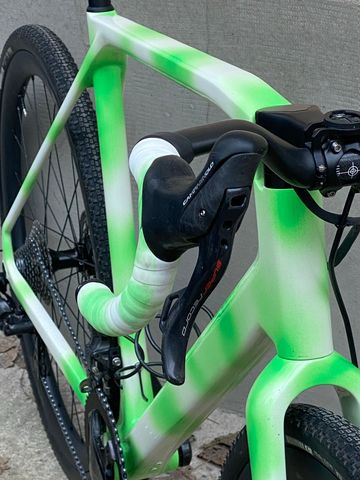 Gebrauchtes Canyon Grail Campagnolo Super Record EPS 2022 Road & Gravel, Grün — Bild 9 von 15