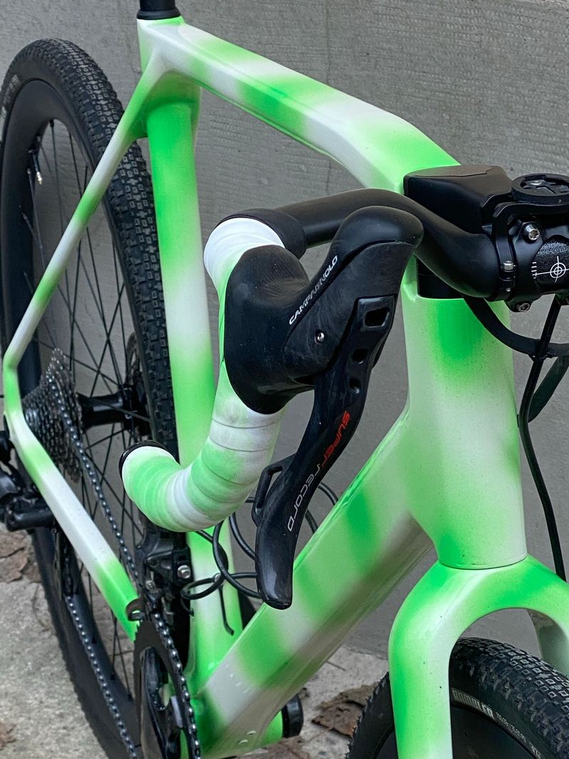 Gebrauchtes Canyon Grail Campagnolo Super Record EPS 2022 Road & Gravel, Grün — Bild 9 von 15