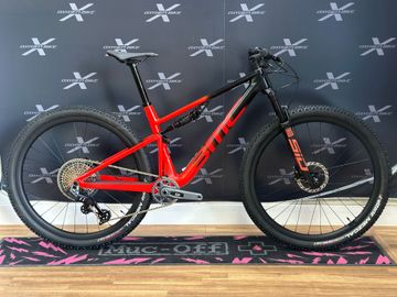 Used BMC Fourstroke SRAM GX Eagle AXS (T-Type) 2024 Mountainbike, Red — image 1 of 6