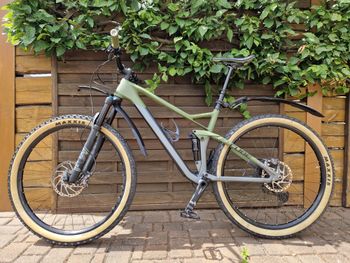 Used CUBE STEREO 120 HPC, TM 29 2022 2022 Mountainbike, Green, 29 — image 4 of 8