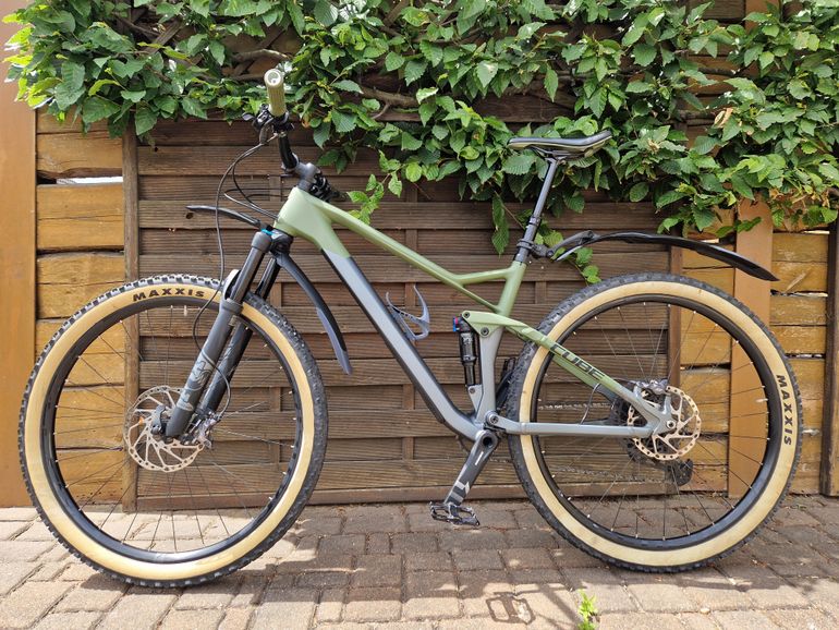 Used CUBE STEREO 120 HPC, TM 29 2022 2022 Mountainbike, Green, 29 — image 4 of 8